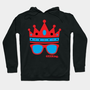 Triple Crown & Specs (Red, Teal, Black) Hoodie